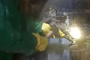 庆阳消防水池堵漏施工视频